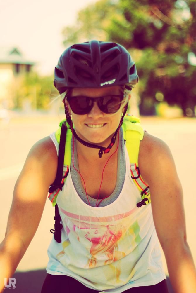 Tracey Hannah on the road