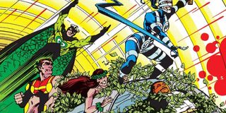 Poison Ivy and the Suicide Squad from DC Comics