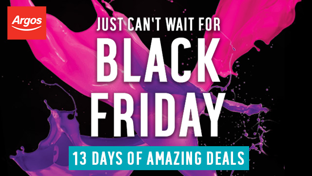 Find information about Black Friday at Argos, including deals and savings t...