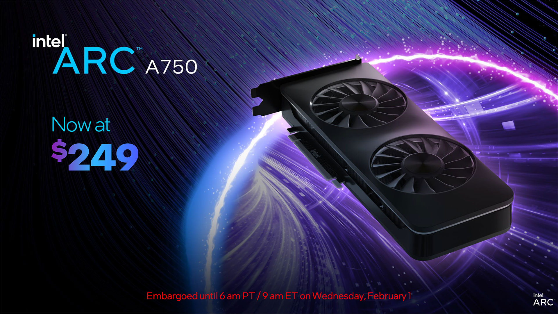 Intel Arc A750 January 2023 Update