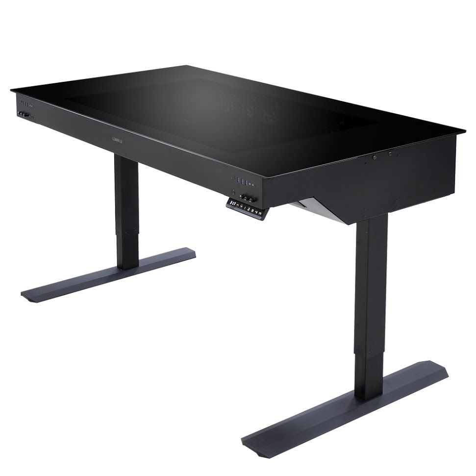 Ли стол. Lian li dk-05x. Корпус Lian li dk-05fx. Lian li Desk dk-04x. Корпус-стол Lian li dk-05.