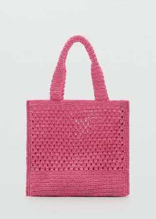 MANGO, Natural Fibre Shopper Bag - Women | Mango Usa