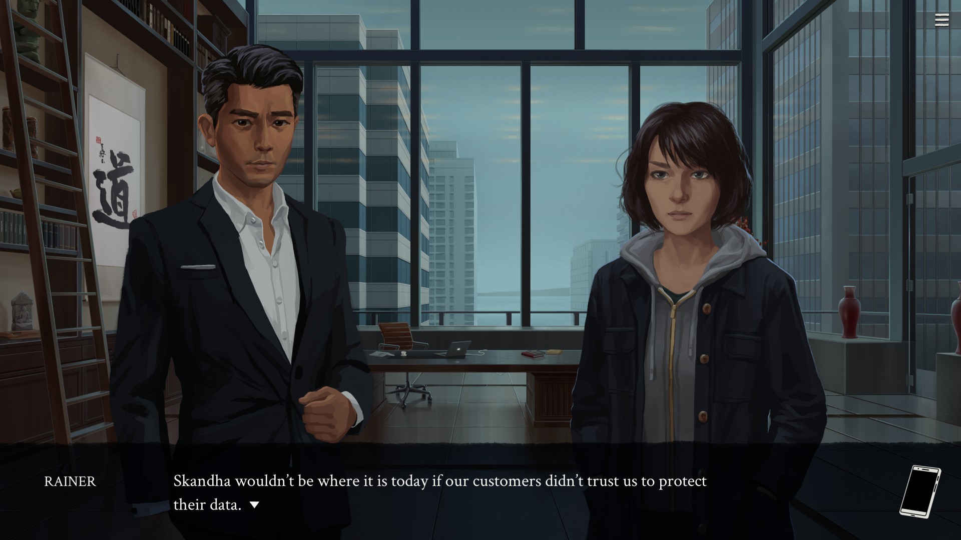 Visual novel Eliza explores the privacy risks of digital therapy | PC Gamer