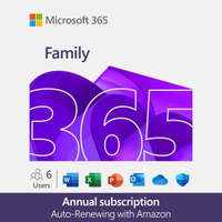 Microsoft 365 Family annual subscription
