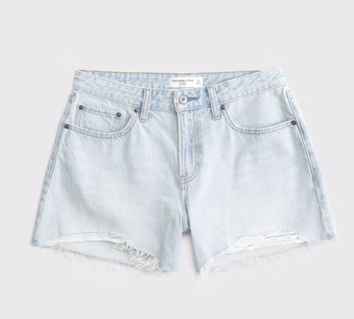 Curve Love Low Rise Baggy Short