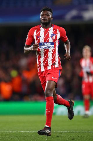Thomas Partey was swapped Atletico Madrid for Arsenal this summer.