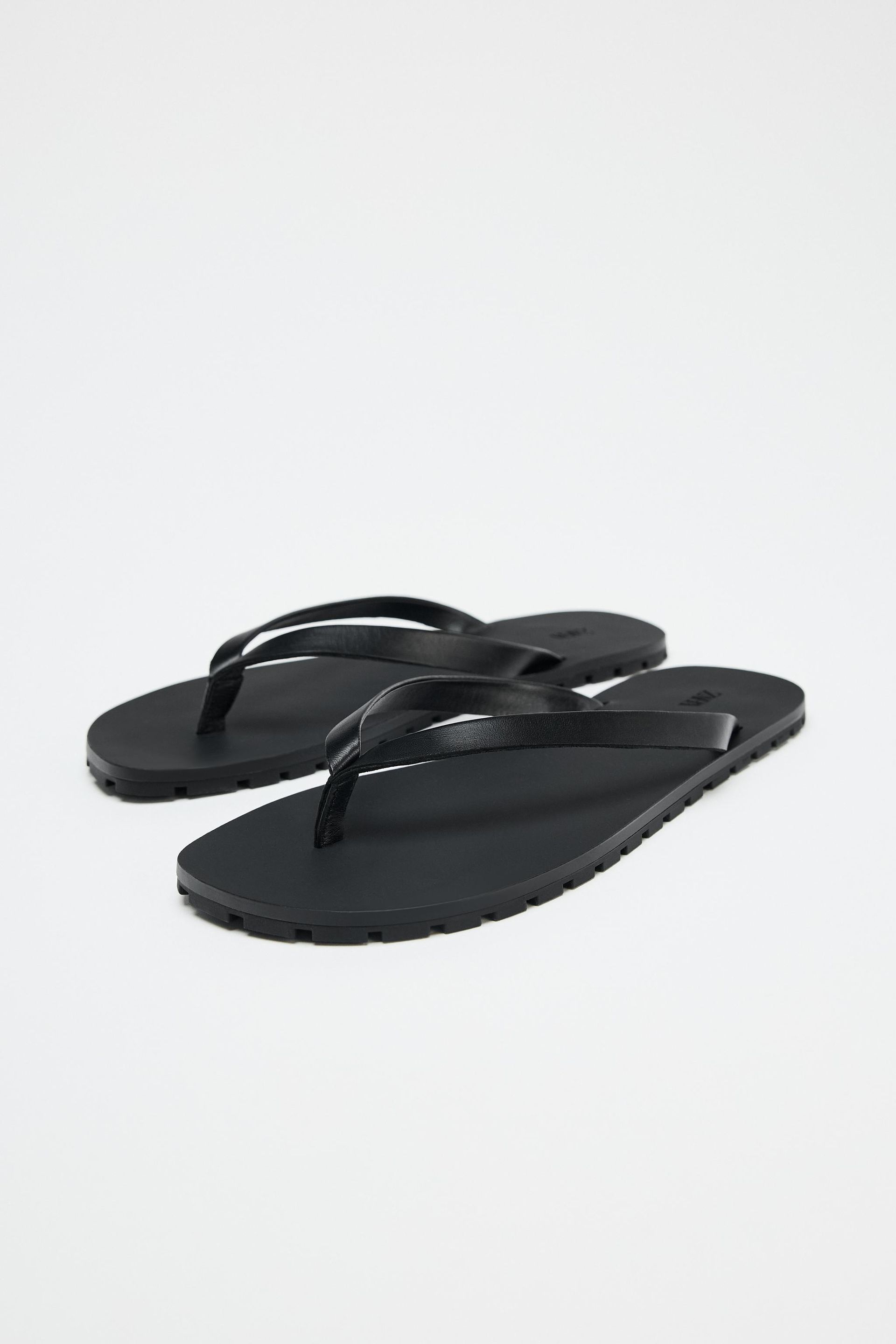 Leather Sandals With Rubber Sole
