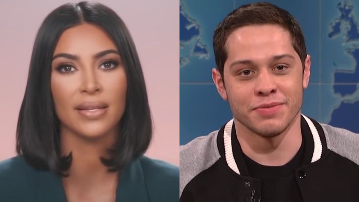 Kim Kardashian and Pete Davidson