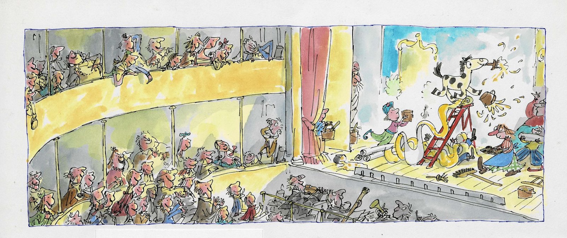 Quentin Blake illustration