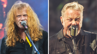 Megadeth and Metallica performing live in 2024