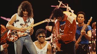 Michael Jackson and Eddie Van Halen