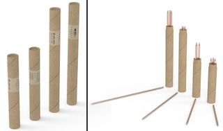 Streacom 6mm straight copper heat pipes