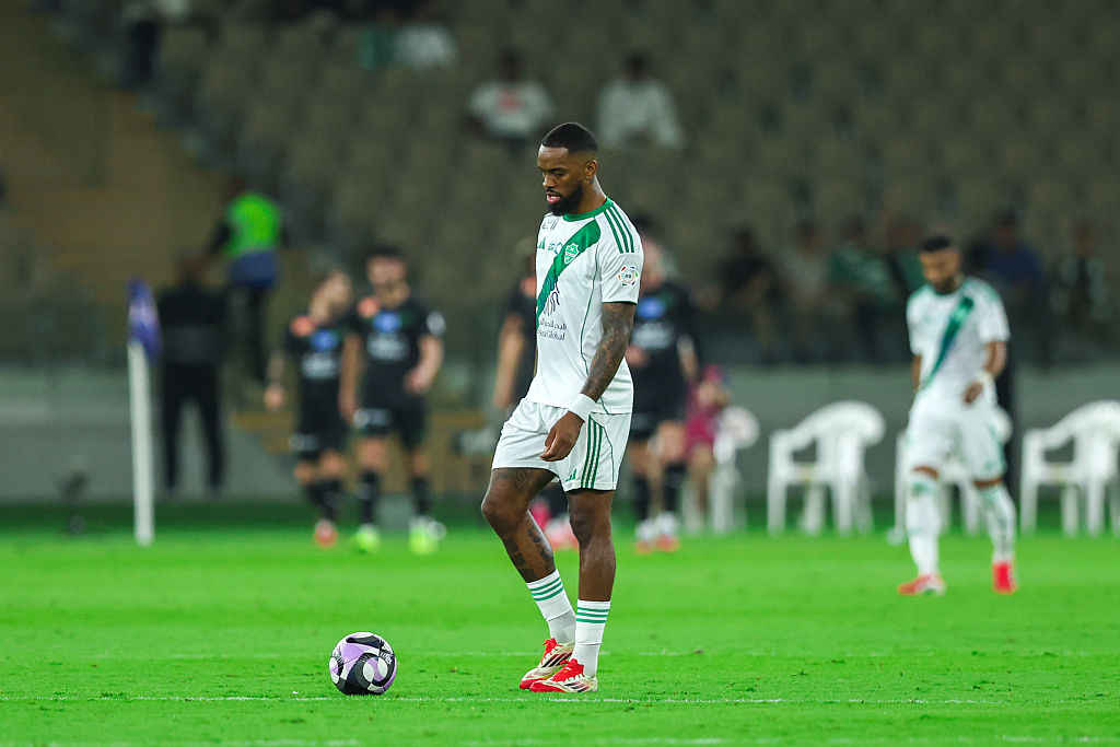 Ivan Toney in action for Al-Ahli