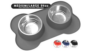 Snappies Petcare Store Large Dog Bowls & Mat Set