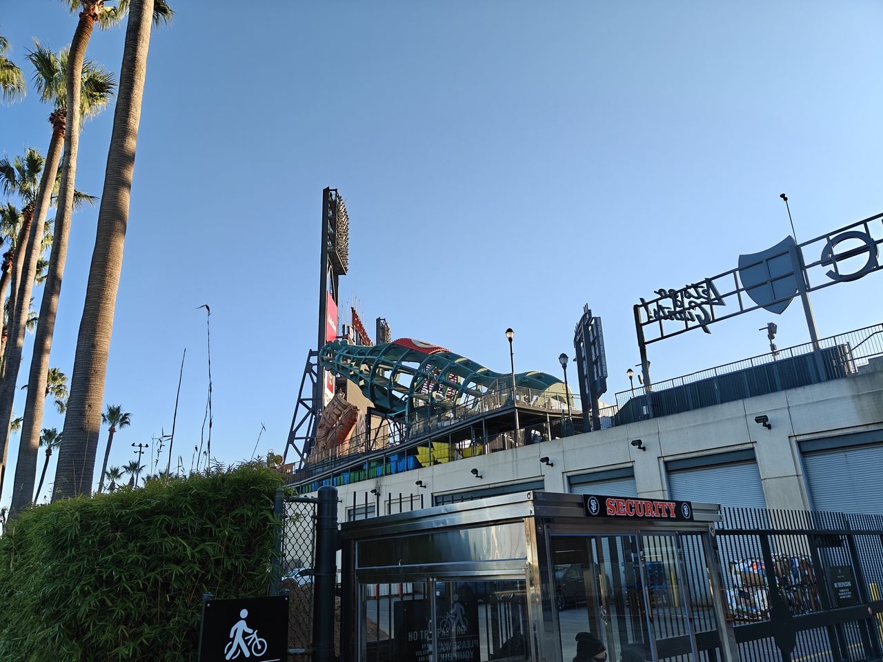 Oracle Park Coke bottle shot by OnePlus 13R