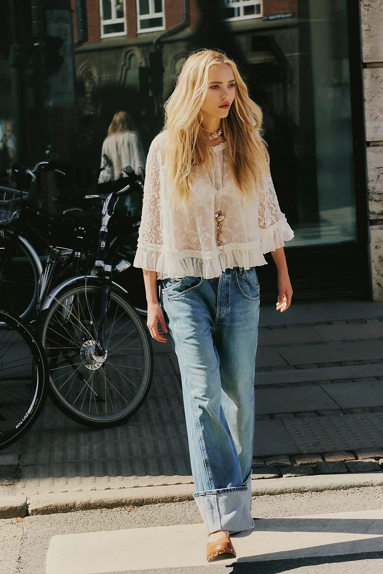 We the Free Final Countdown Cuffed Low-Rise Jeans