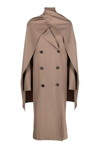 Toteme Scarf-Neck Trench Coat