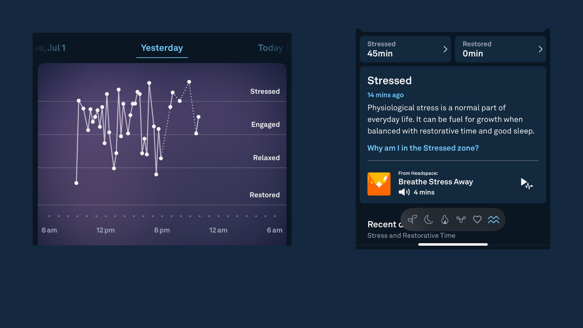 Oura Ring 4 Stress detection