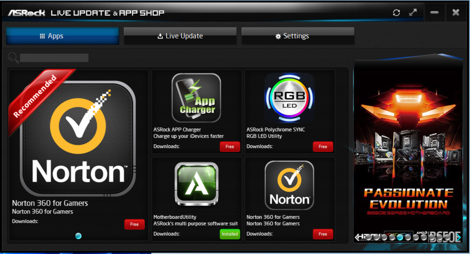 ASRock X870E Taichi OCF - ASRock App Shop