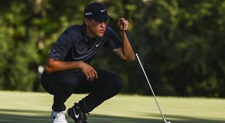 Cameron Champ shooting birdie