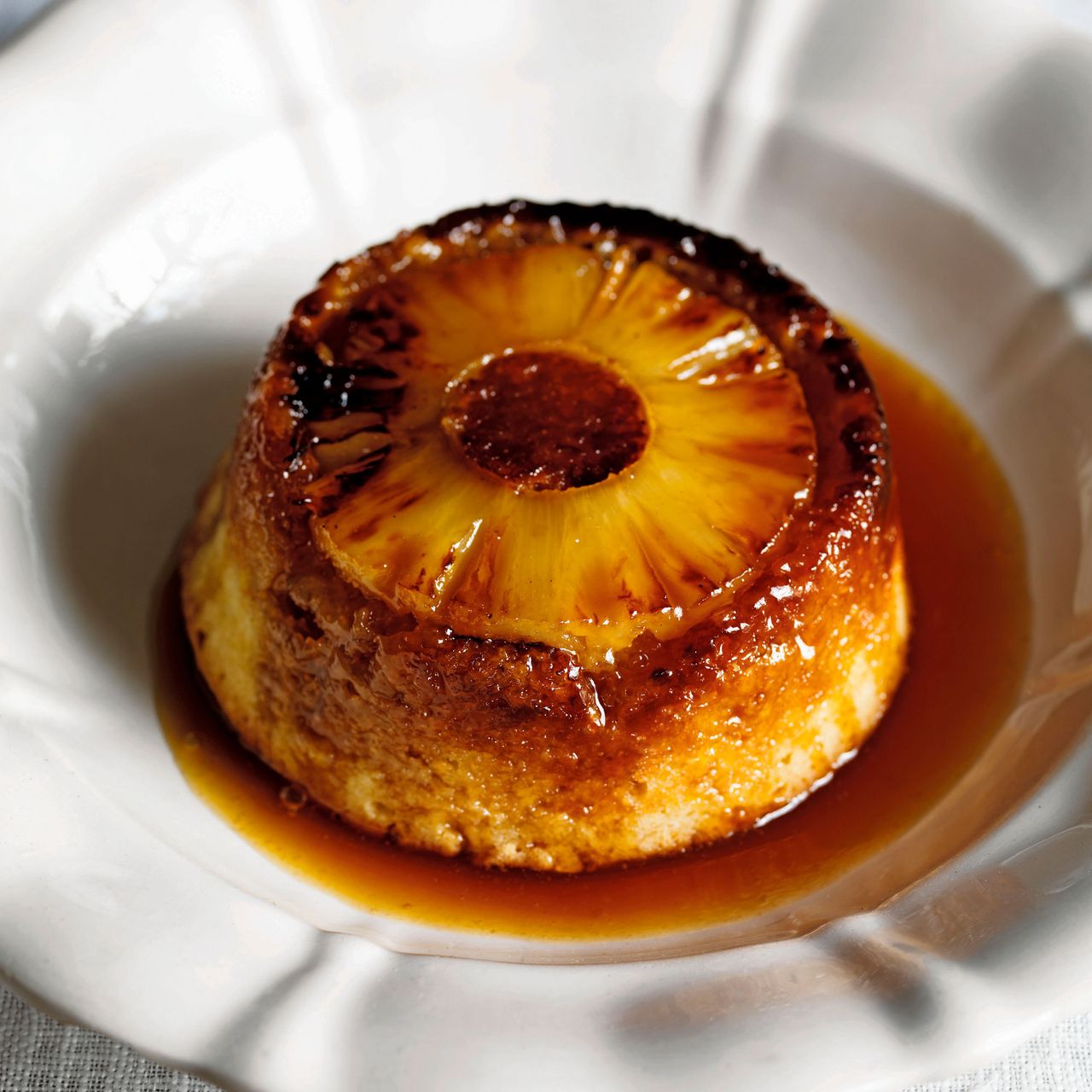 Mark Hix pineapple upside down cake photo