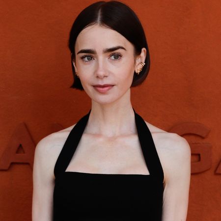 Lily Collins brought her black Herm&egrave;s Birkin bag to the 2026 French Open