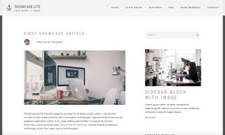 Drupal themes: Showcase Lite