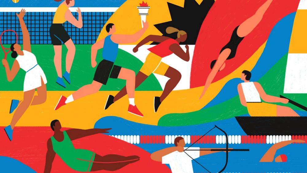 New Olympics branding