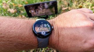Google Pixel Watch camera app