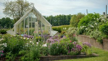Garden and greenhouse