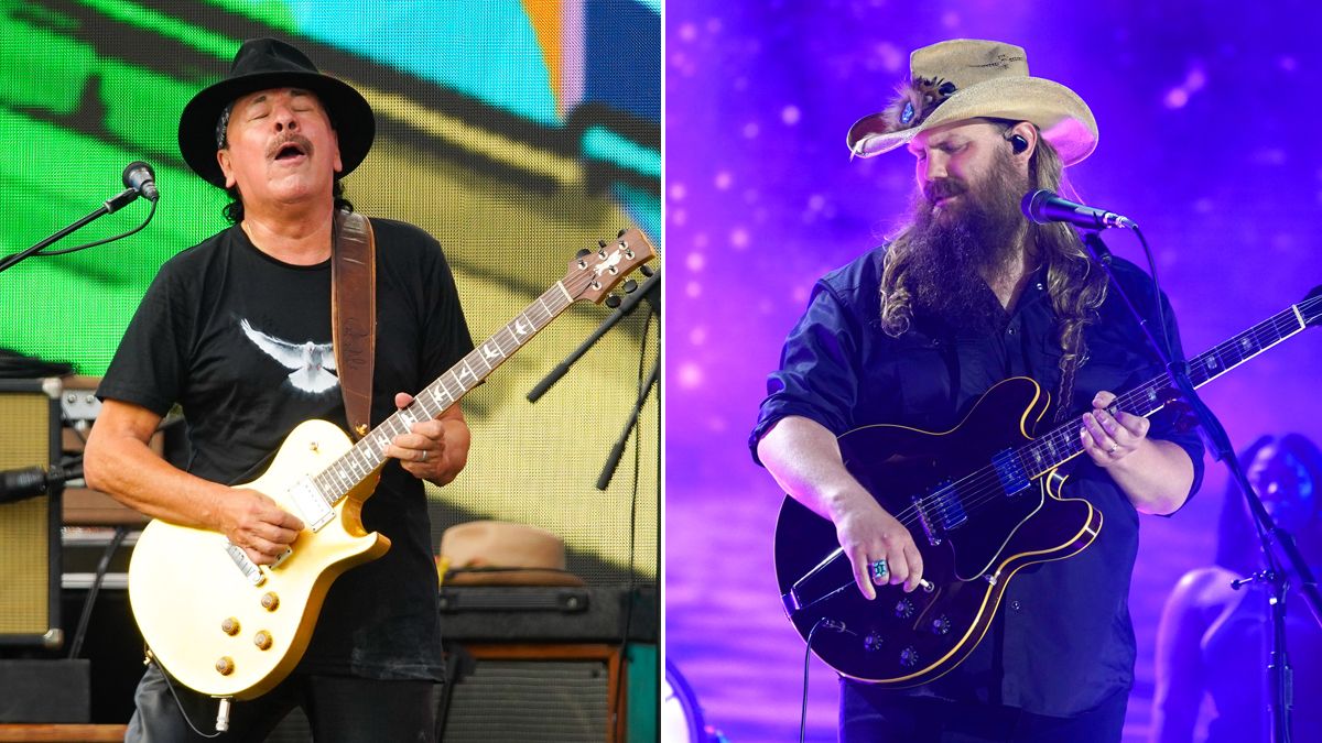 Carlos Santana and Chris Stapleton team up for groove-infused, lick ...