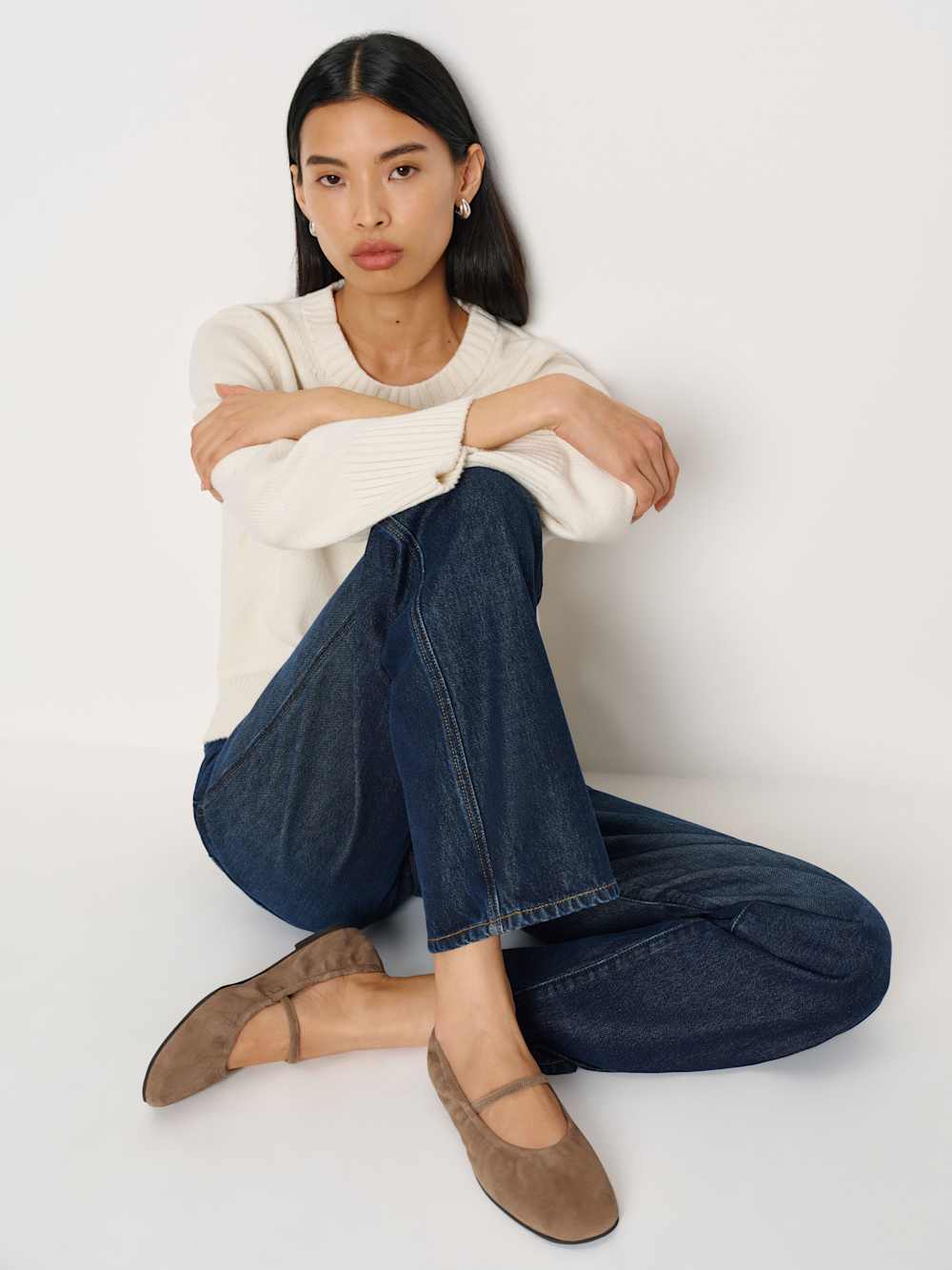 Buffy Ruched Ballet Flat