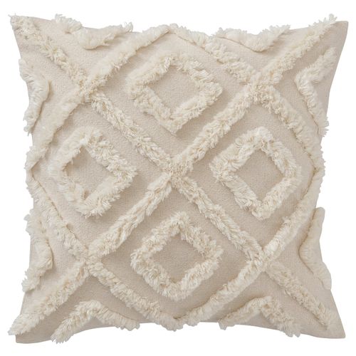 Ekguldmal Cushion Cover - Geometric Natural 20x20 "