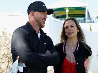 brooks koepka with jena sims