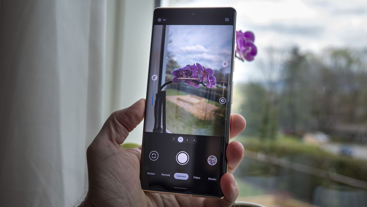 Google Pixel 6 Pro camera UI
