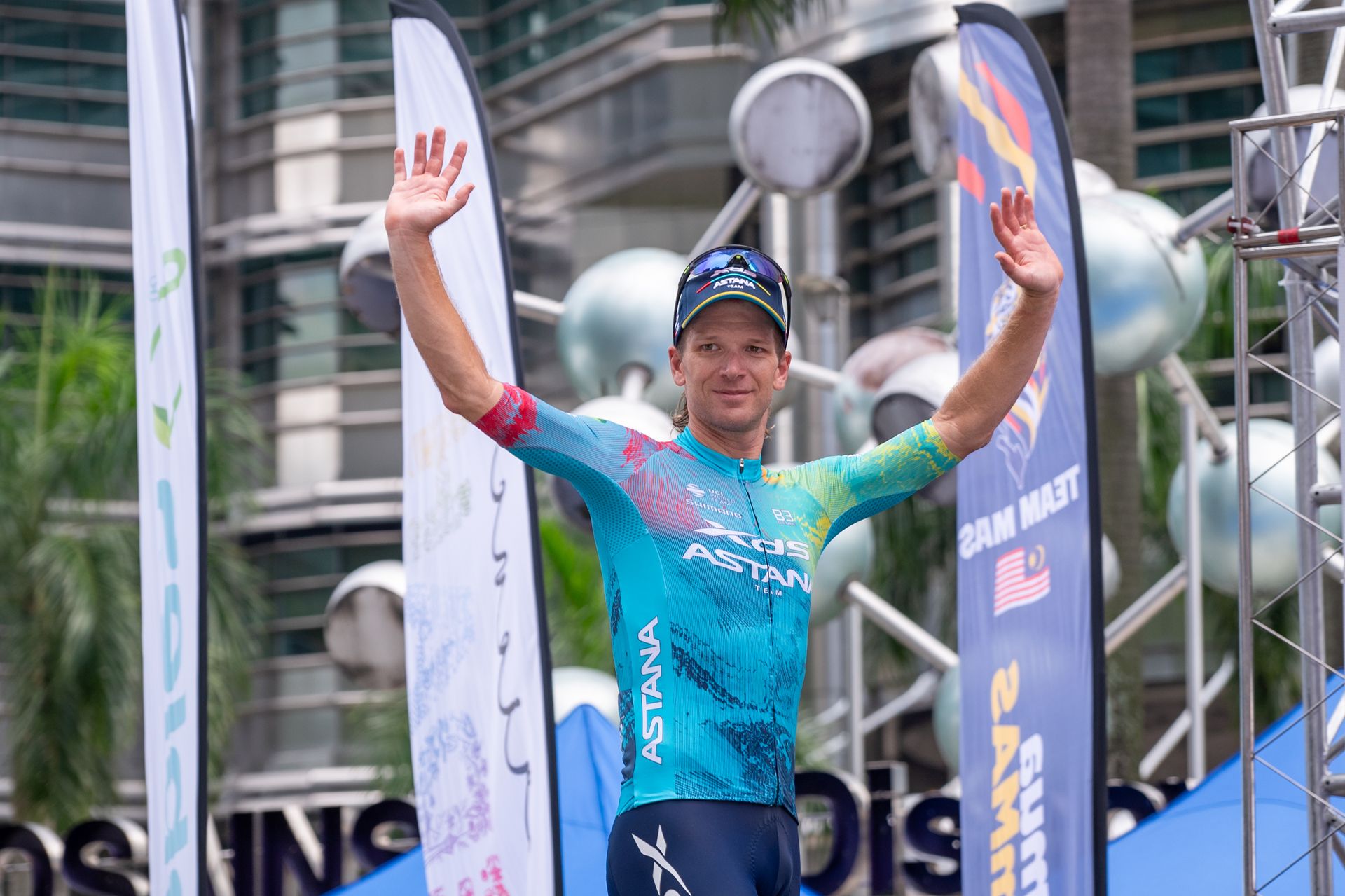 Everywhere man Aaron Gate gives XDS-Astana its fourth Tour de Langkawi ...