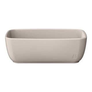 Beautiful 8.75”x 4.75” Stoneware Loaf Pan, Porcini Taupe by Drew Barrymore