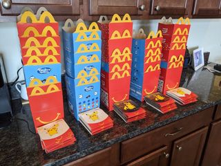 Mcdonalds Happy Meal Boxes With Toy