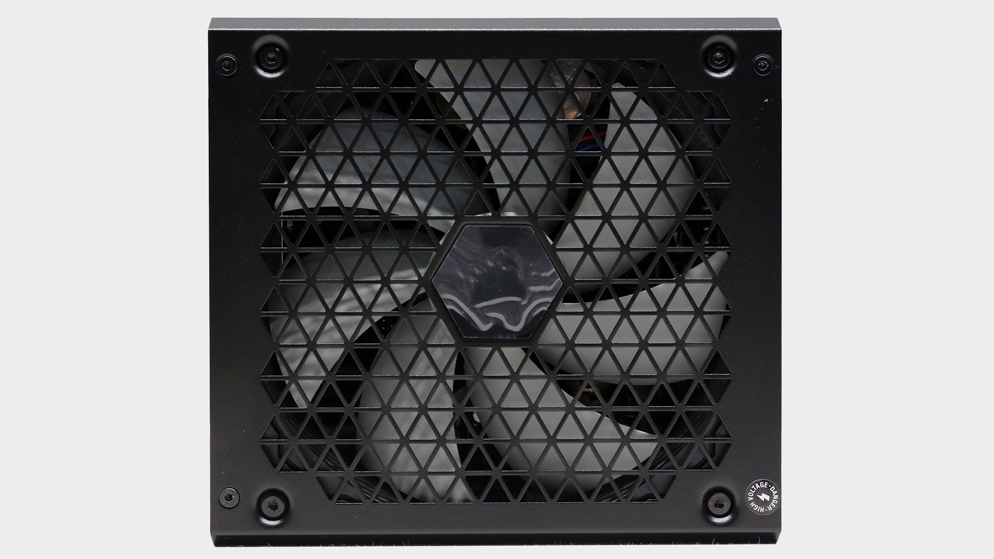 Corsair RM750x power supply pictured with and without box.