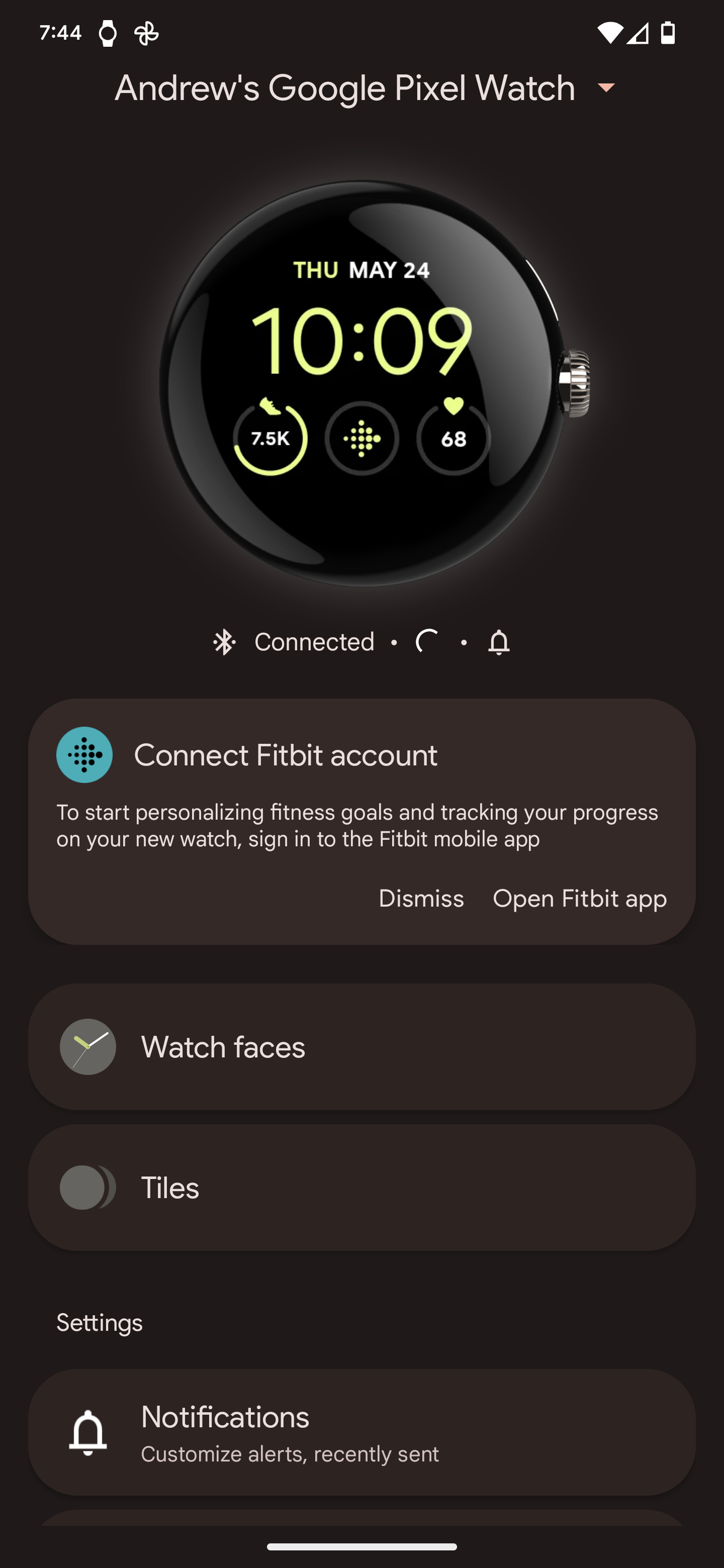 Pixel Watch için Fitbit'i kurun