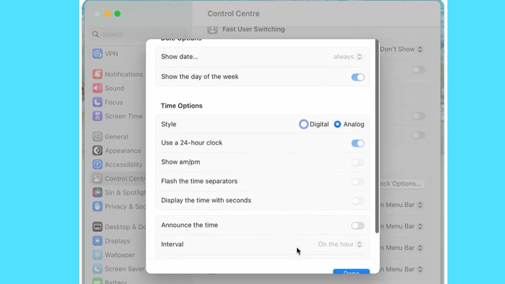MacOS Ventura UI