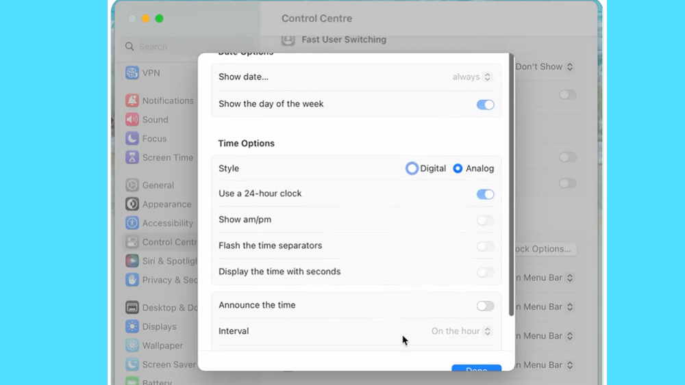 MacOS Ventura UI