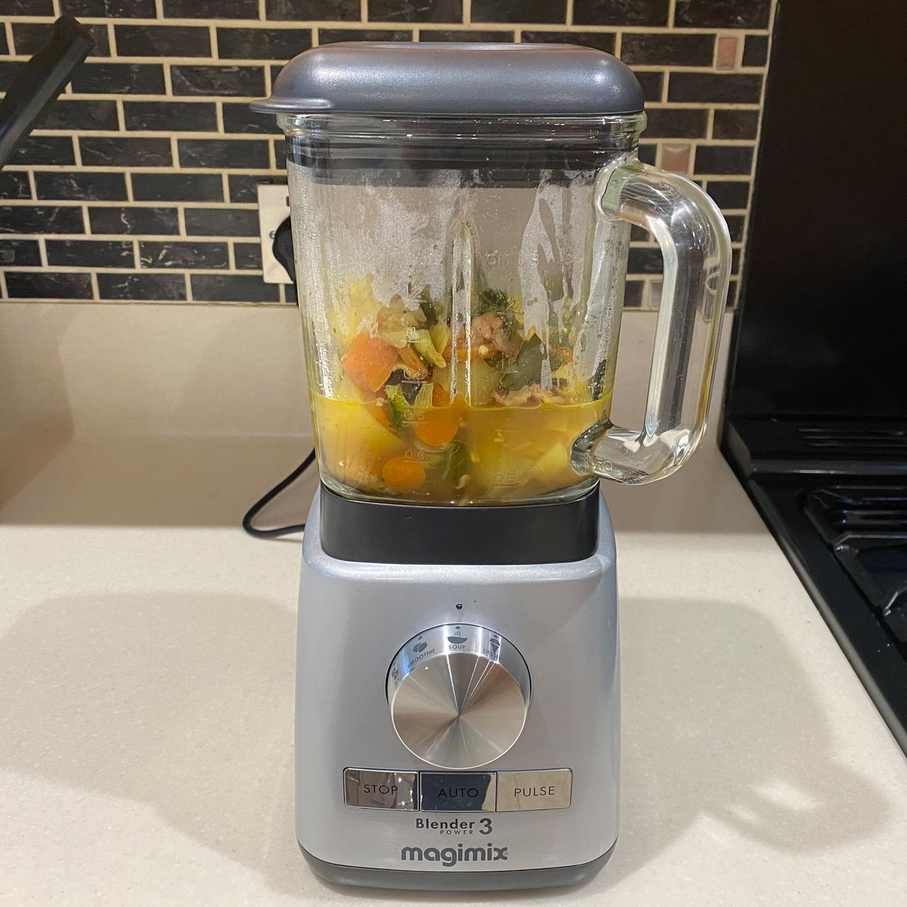 Image of Magimix blender during testing