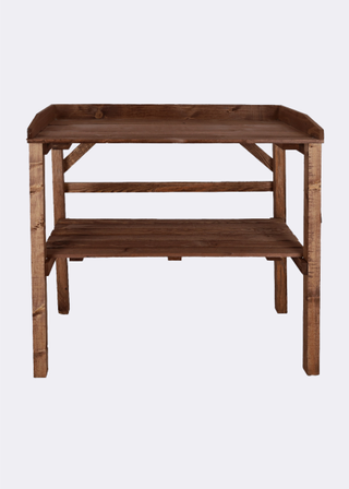 Wooden Potting Table Brown