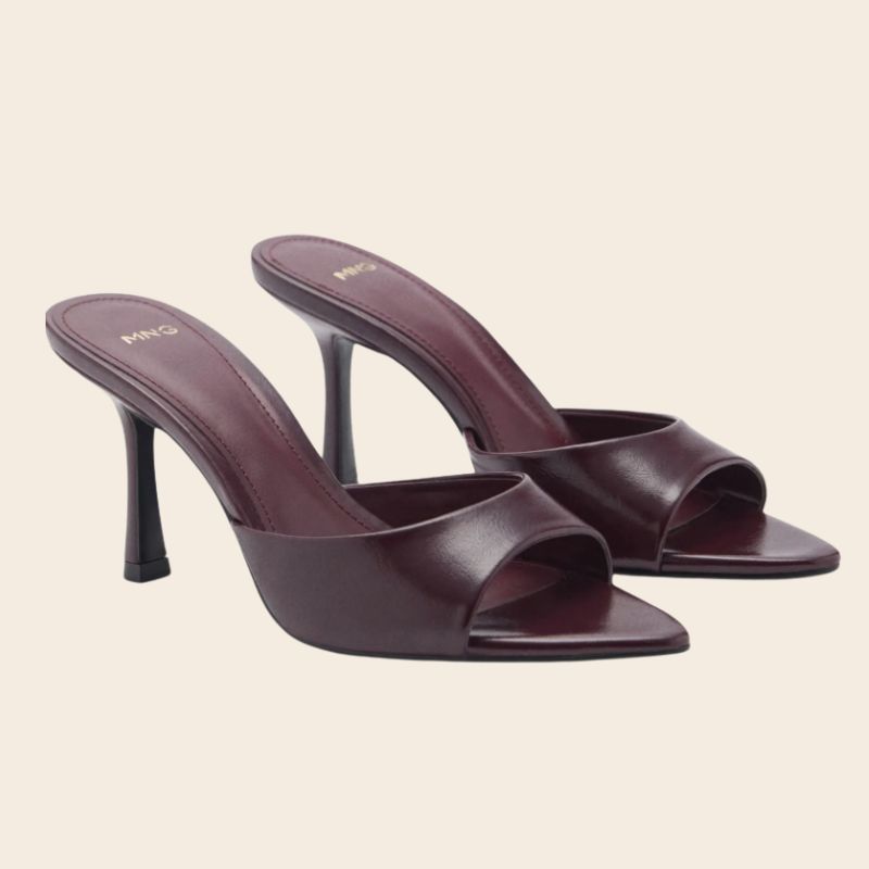Image of burgundy heels