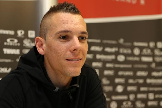 Philippe Gilbert at the 2013 BMC team presentation.