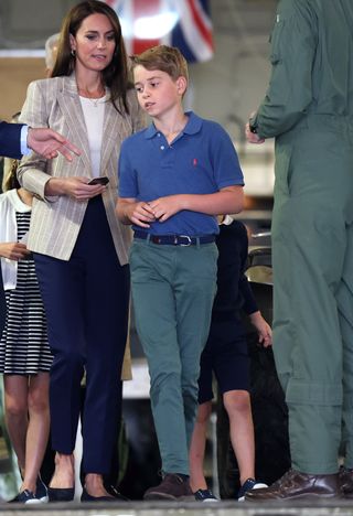 Prince George and Kate Middleton together