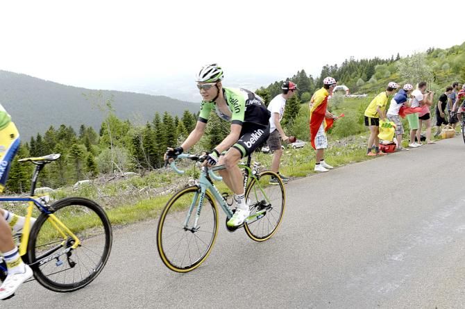 Wilco Kelderman (Belkin) finishes on the stage two podium