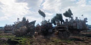 Cities on wheels in Mortal Engines