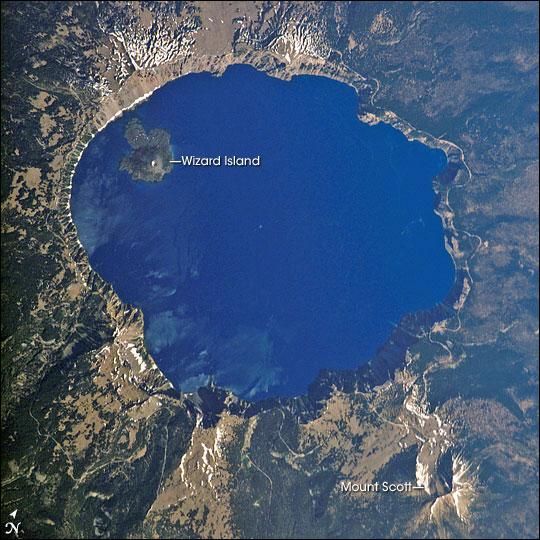 Crater Lake Deepest in the United States Live Science
